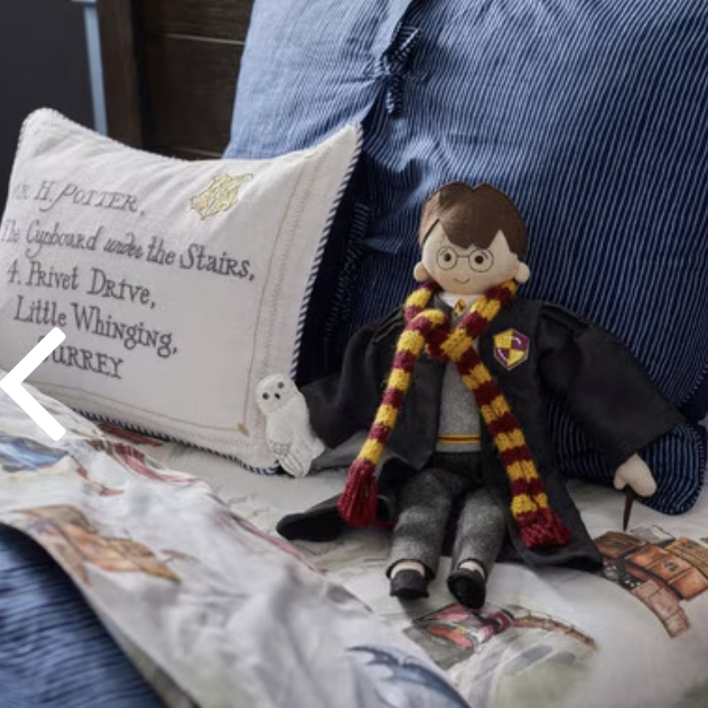 NEW Harry Potter Story Book bed SET Duvet, 2 Pillowcases